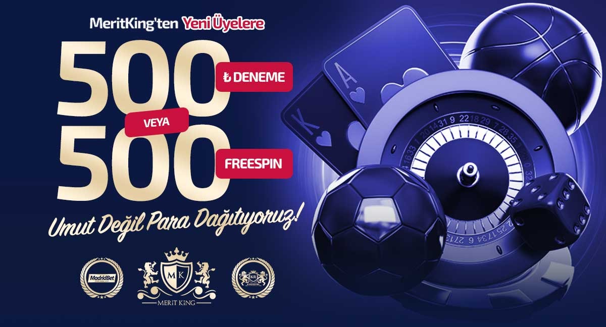 500 TL veya 500 Freespin Deneme Bonusu