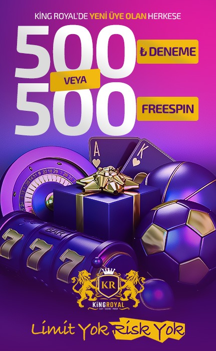 500 TL veya 500 FREESPİN DENEME BONUSU !